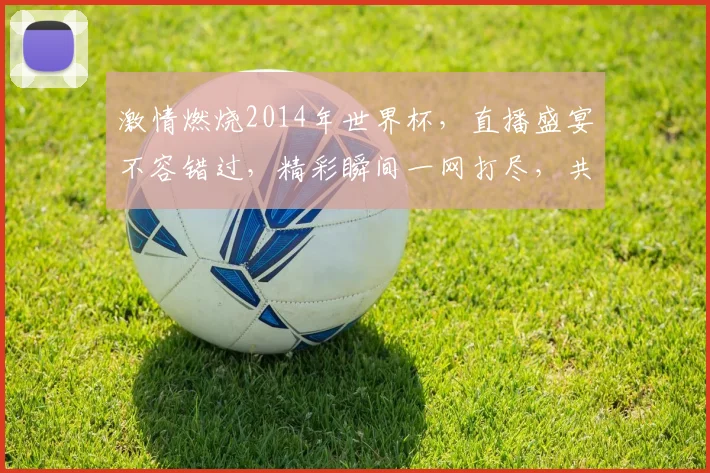 激情燃烧2014年世界杯，直播盛宴不容错过，精彩瞬间一网打尽，共襄盛举